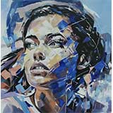 Regard détaché 70x70 ©