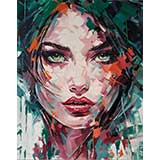 Yeux revolver - 65x81 ©